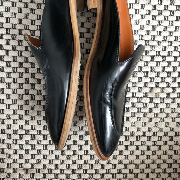 Everlane Modern Loafer Mule Buffed Black 8 - Picture 7 of 13